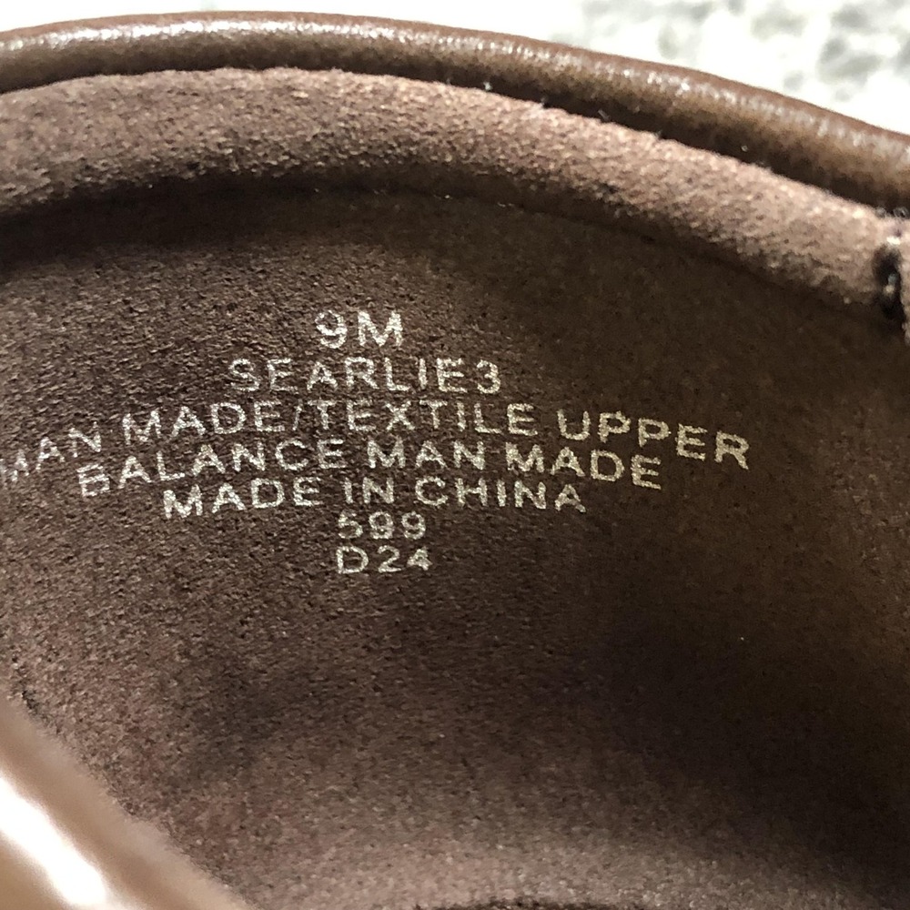 Easy Spirit Searlie 3 Shoes Womens 9 Brown Slip On Comfort Casual Flats - Picture 12 of 16
